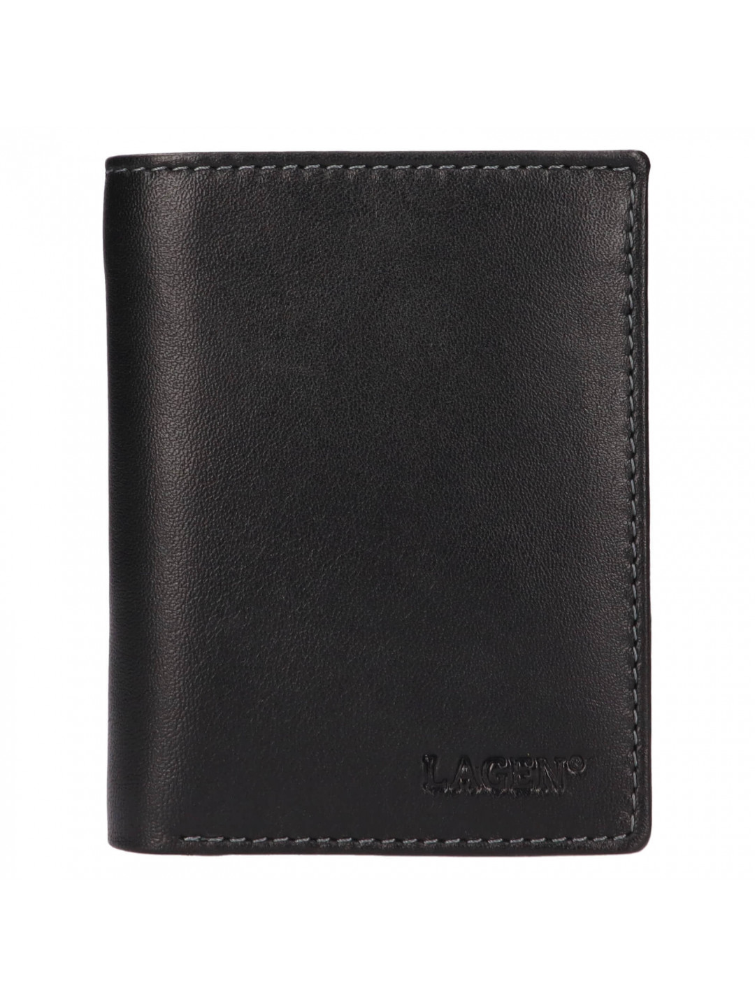 Pánská kožená peněženka Lagen Rufus – černá